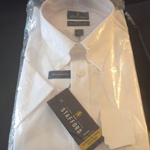 Men’s Wrinkle free short sleeved Oxford